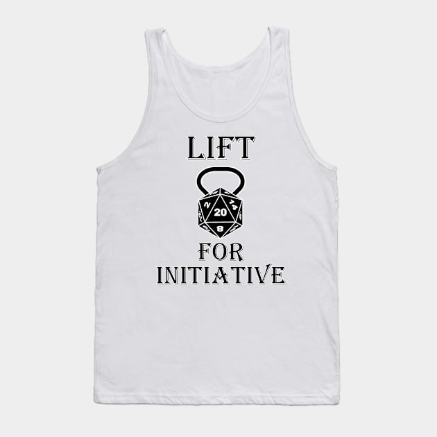 Kettlebell D20 Lift For Initiative Tank Top by IORS